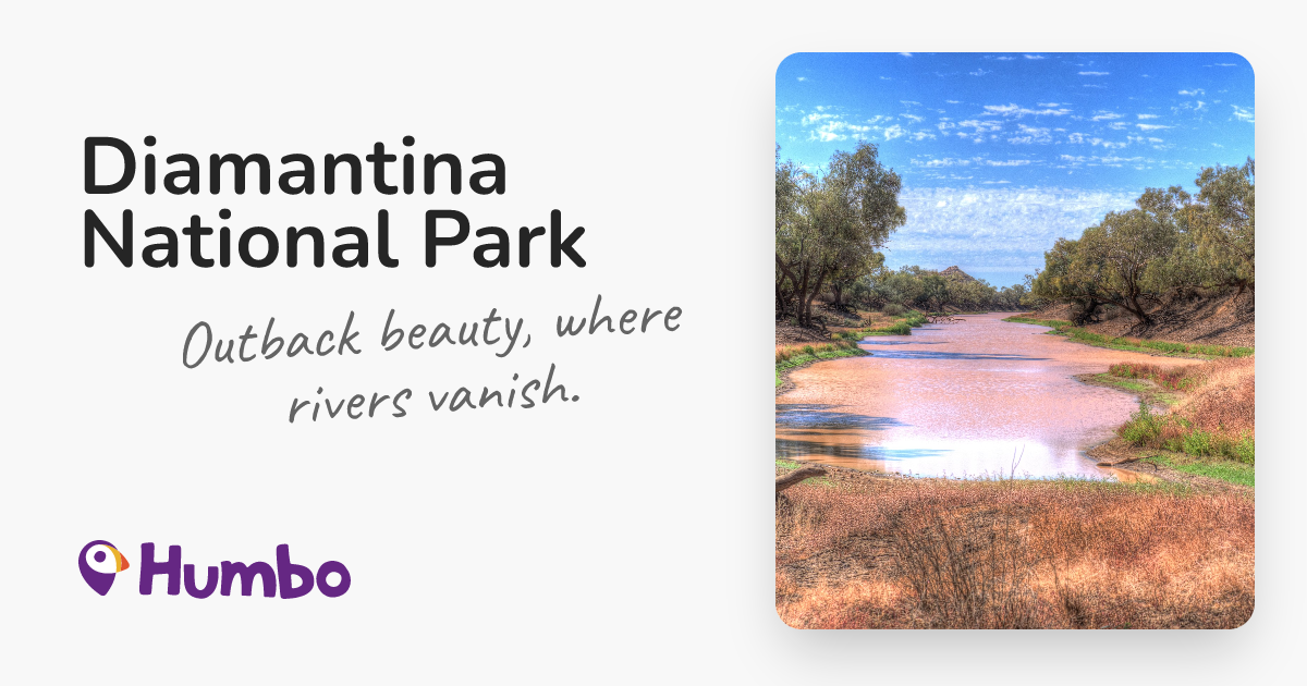 Diamantina National Park - Outback beauty, where rivers vanish.
