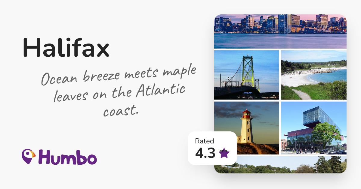 Halifax - Ocean breeze meets maple leaves on the Atlantic coast.