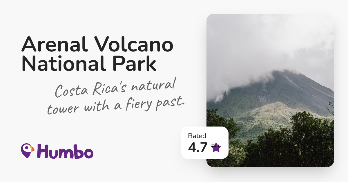 Arenal Volcano National Park - Costa Rica's natural tower with a fiery