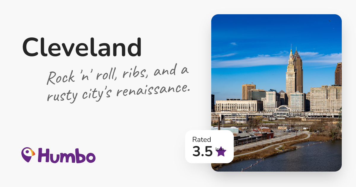 Cleveland - Rock 'n' roll, ribs, and a rusty city's renaissance.