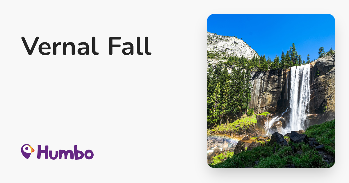 Mist Trail to Vernal Fall